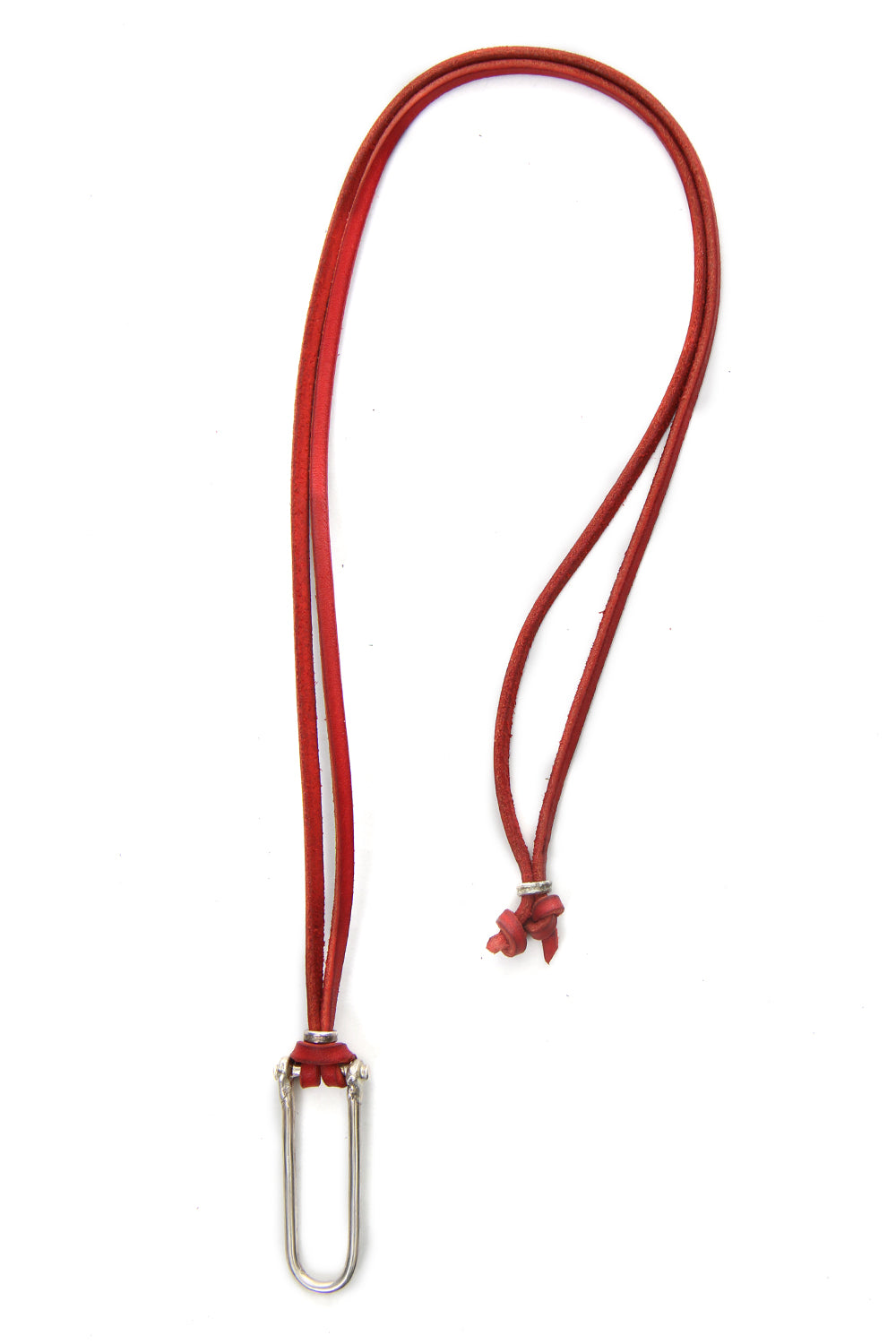 Spectacle holder necklace - io-03-084 Red