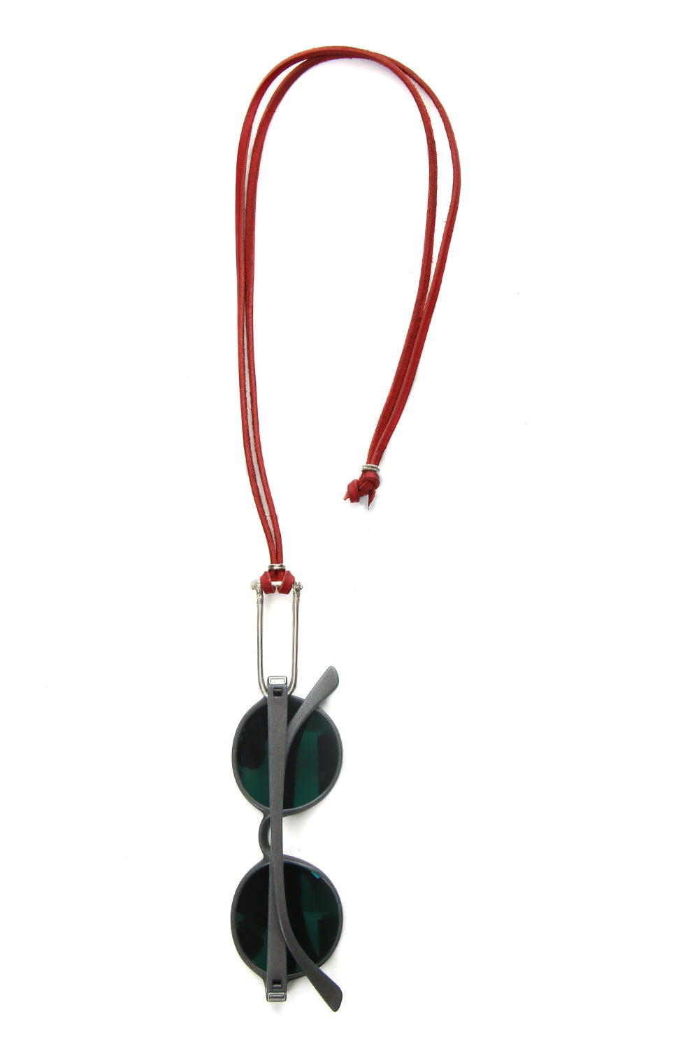 Spectacle holder necklace - io-03-084 Red