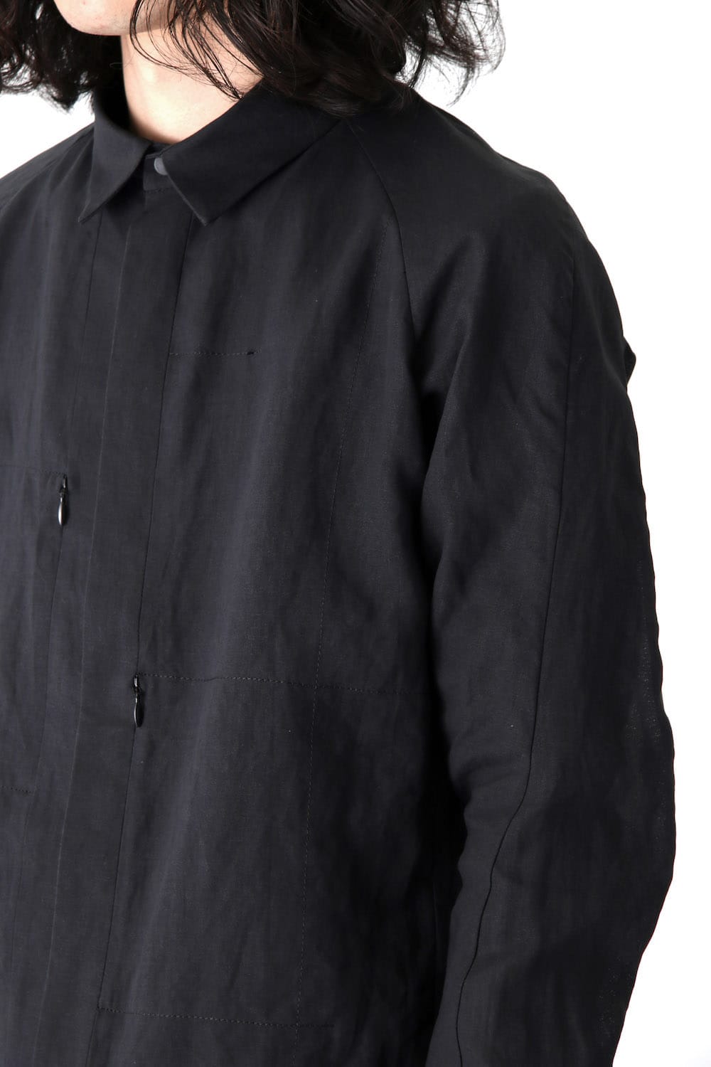 Shirt Washi Washer Finish Black