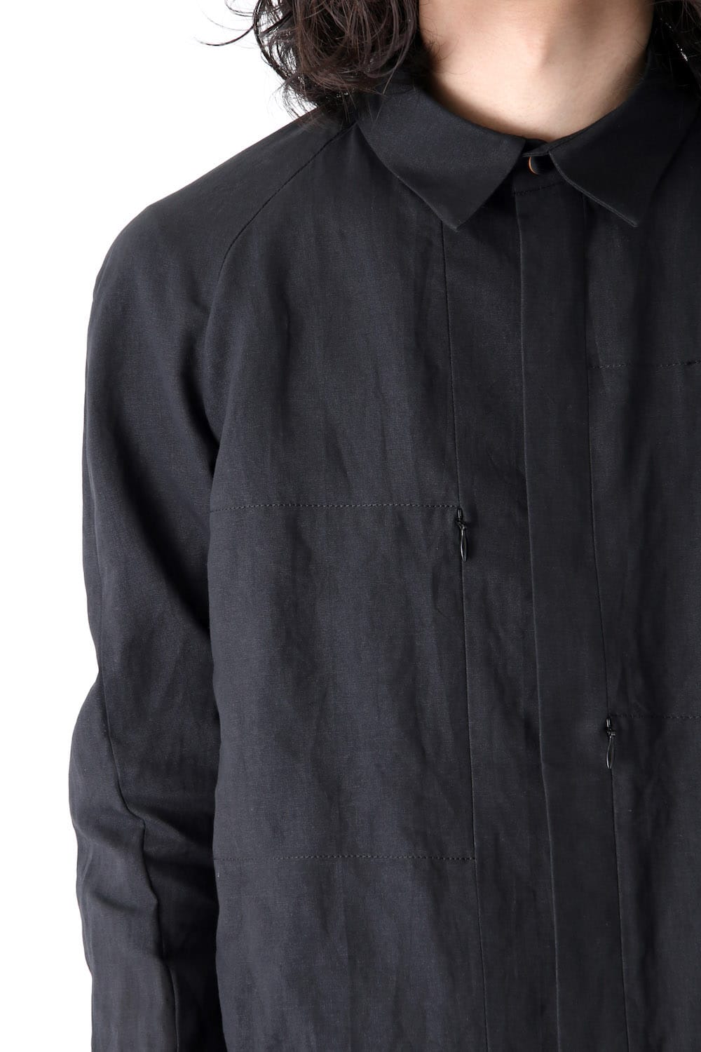 Shirt Washi Washer Finish Black