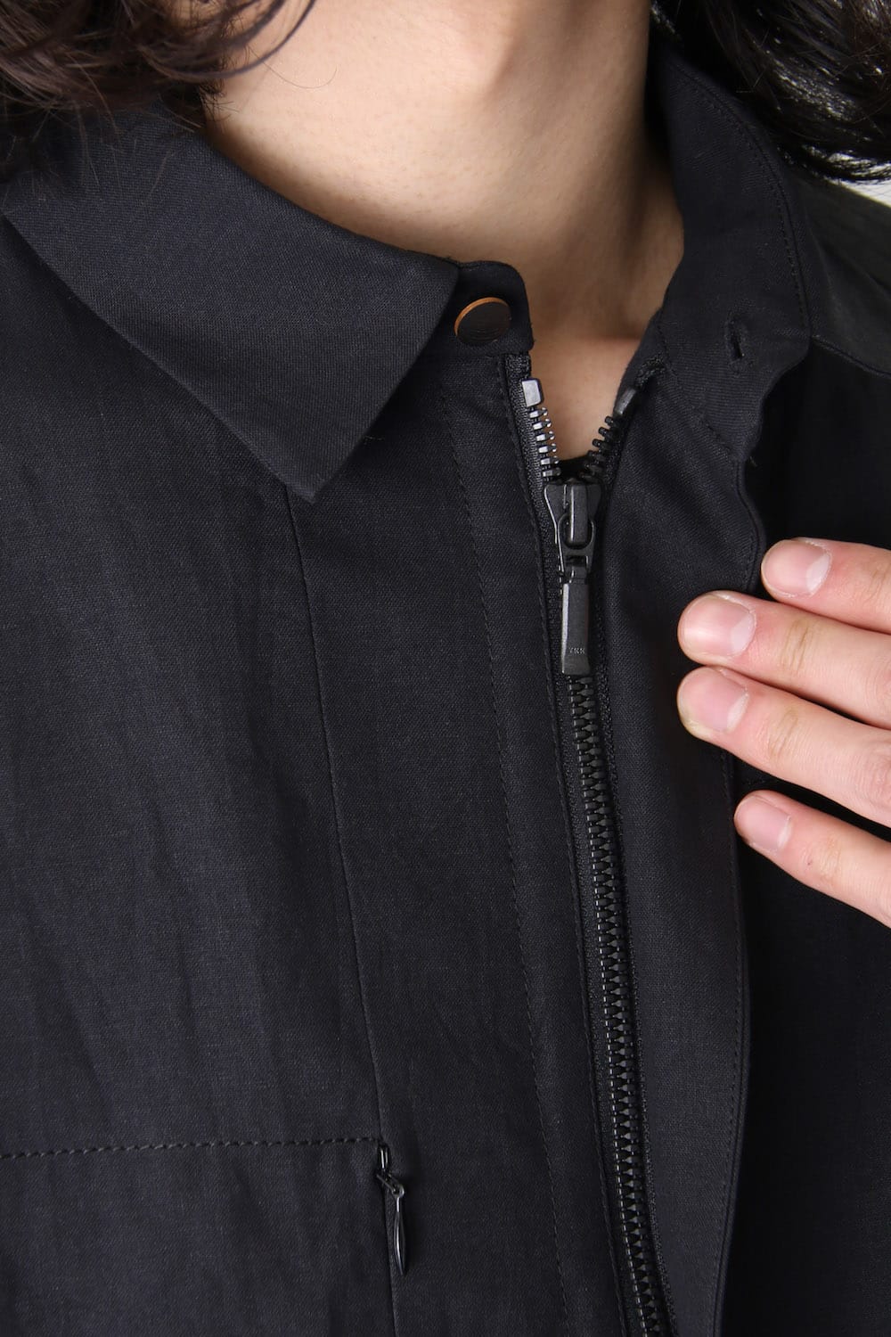 Shirt Washi Washer Finish Black