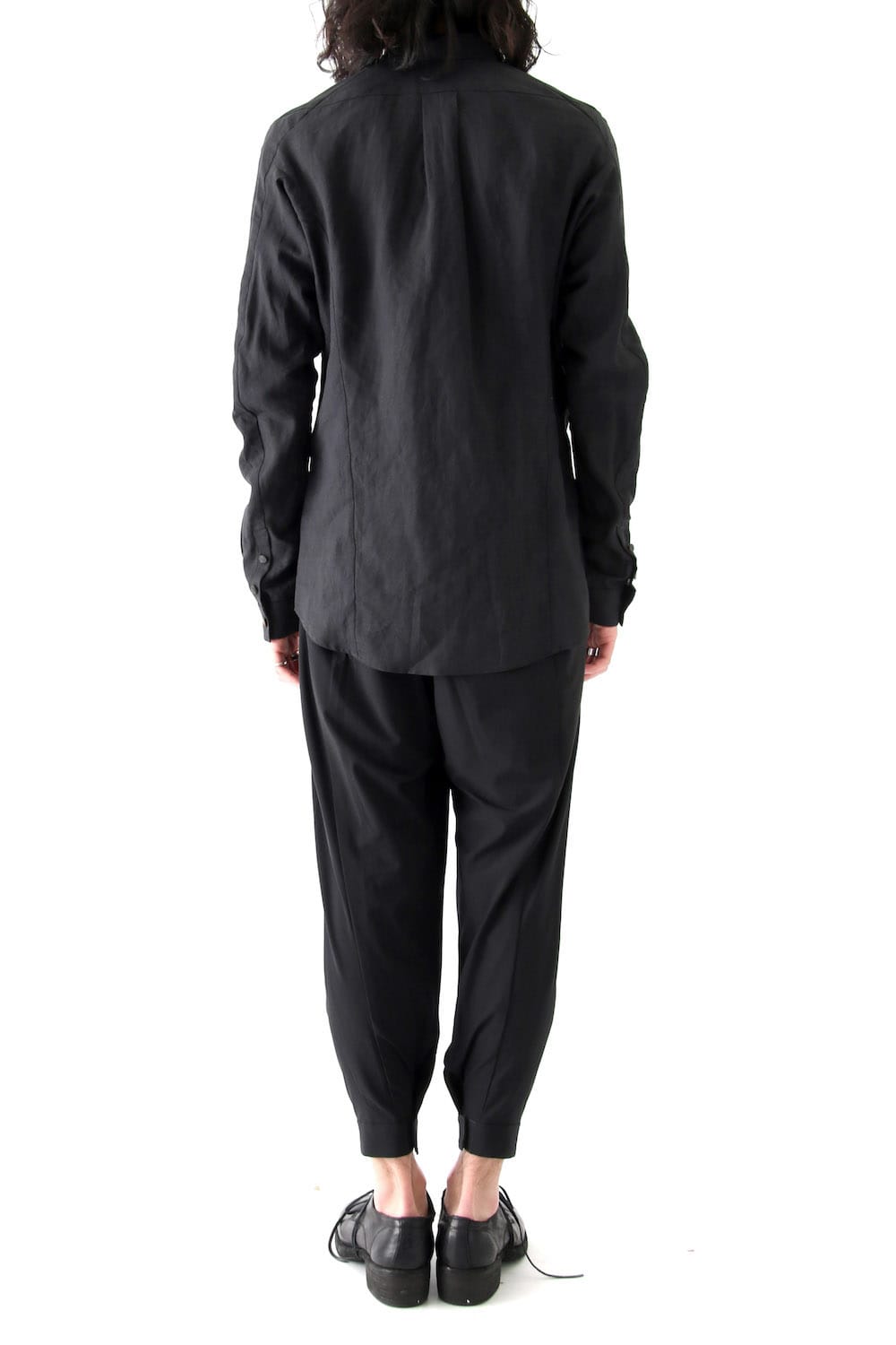 Shirt Washi Washer Finish Black