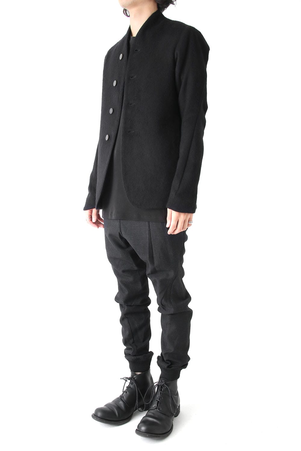 Easy Pants Wool Hight twist Hound's Tooth (FASCINATE Limited)