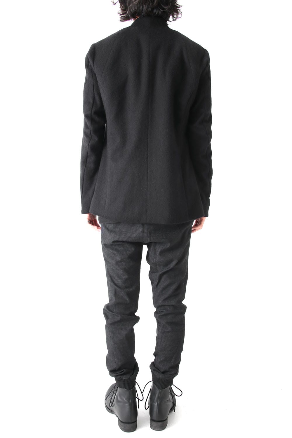 Easy Pants Wool Hight twist Hound's Tooth (FASCINATE Limited)