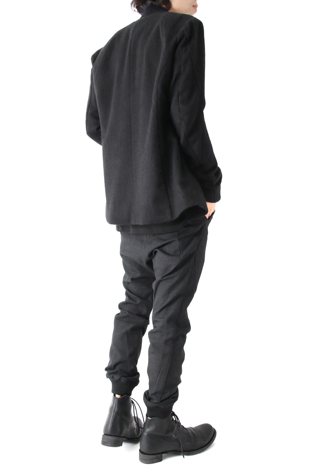 Easy Pants Wool Hight twist Hound's Tooth (FASCINATE Limited)