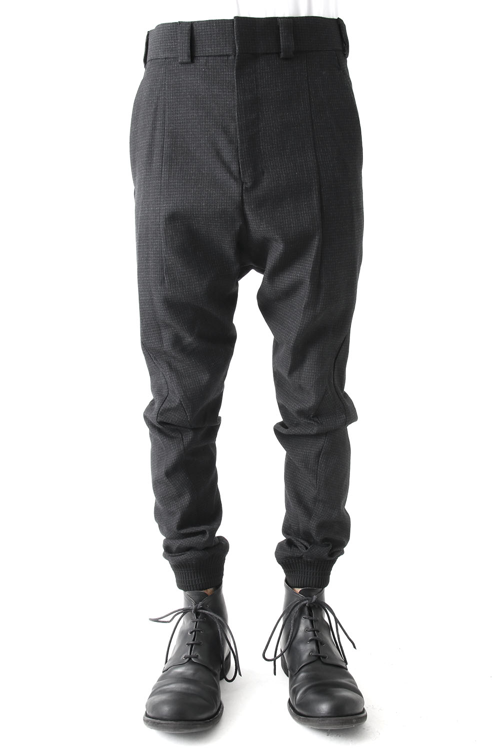 Easy Pants Wool Hight twist Hound's Tooth (FASCINATE Limited)