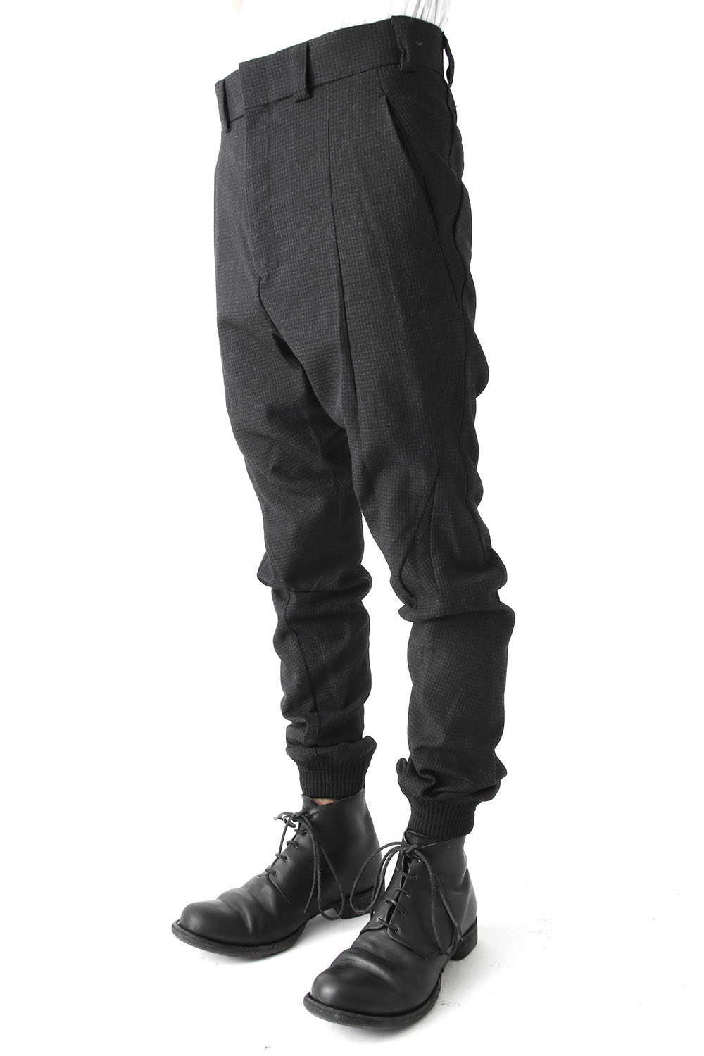 Easy Pants Wool Hight twist Hound's Tooth (FASCINATE Limited)