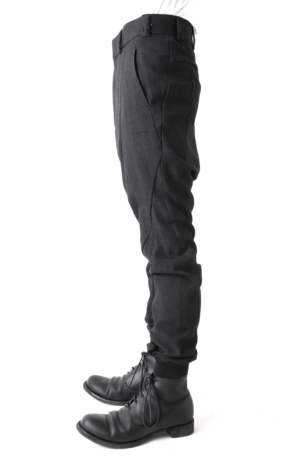 Easy Pants Wool Hight twist Hound's Tooth (FASCINATE Limited)