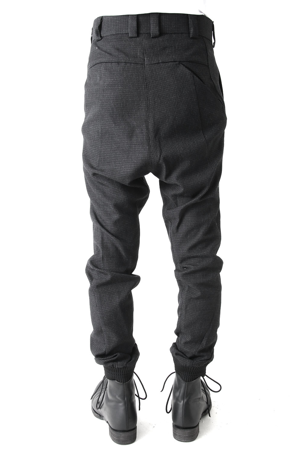 Easy Pants Wool Hight twist Hound's Tooth (FASCINATE Limited)