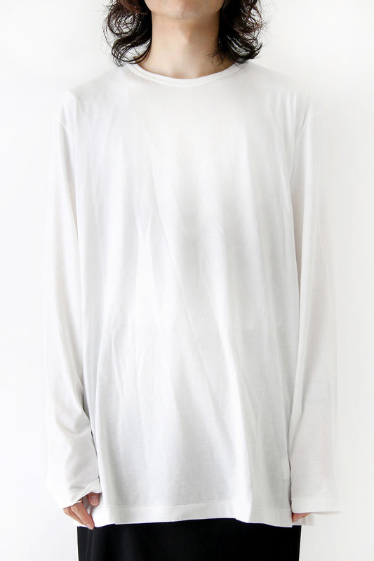 Shankar Cotton Jersey L/S T-shirt Off White
