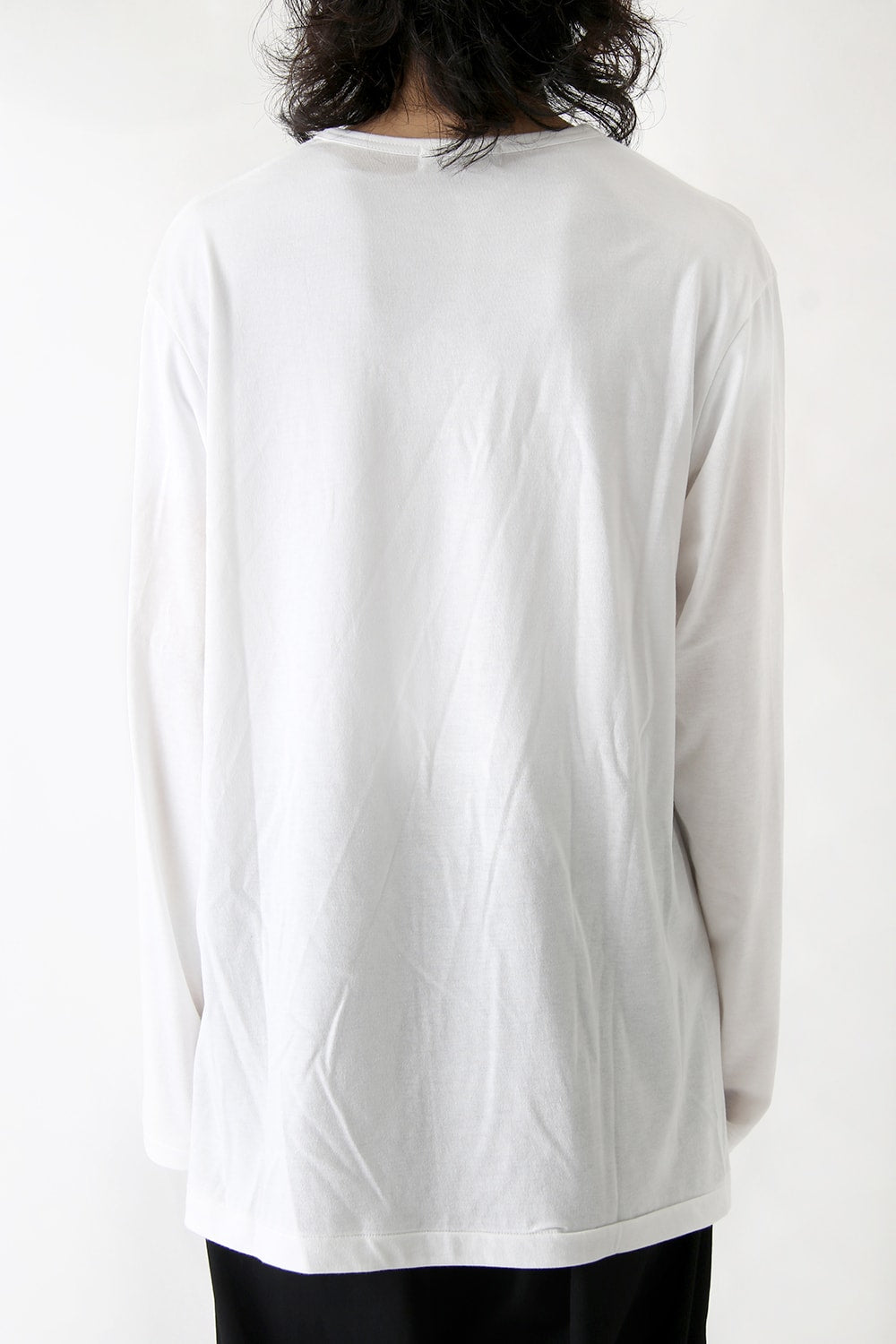 Shankar Cotton Jersey L/S T-shirt Off White