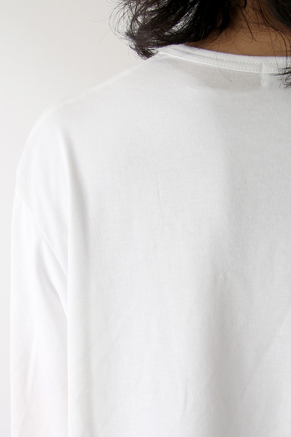 Shankar Cotton Jersey L/S T-shirt Off White
