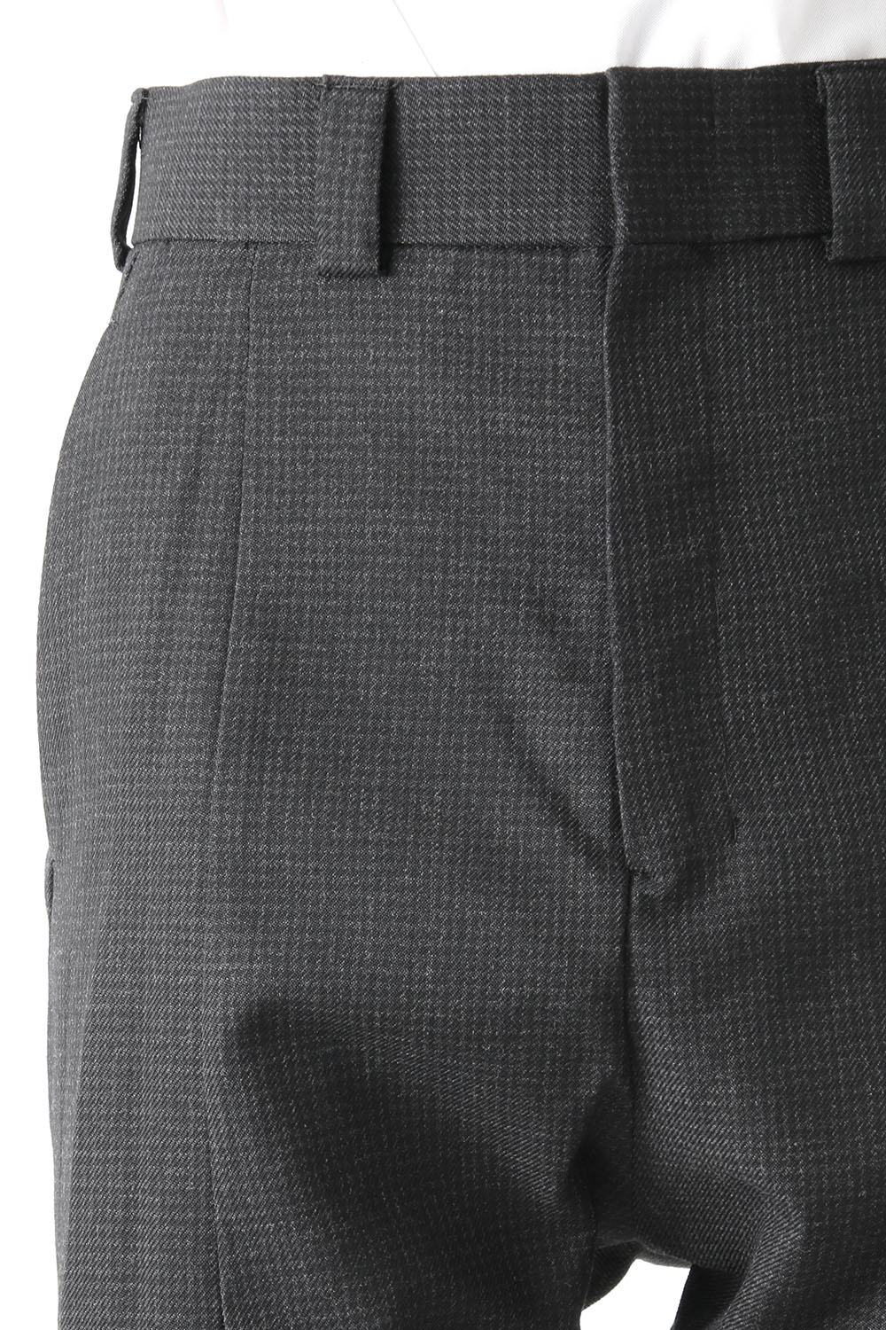 Easy Pants Wool Hight twist Hound's Tooth (FASCINATE Limited)