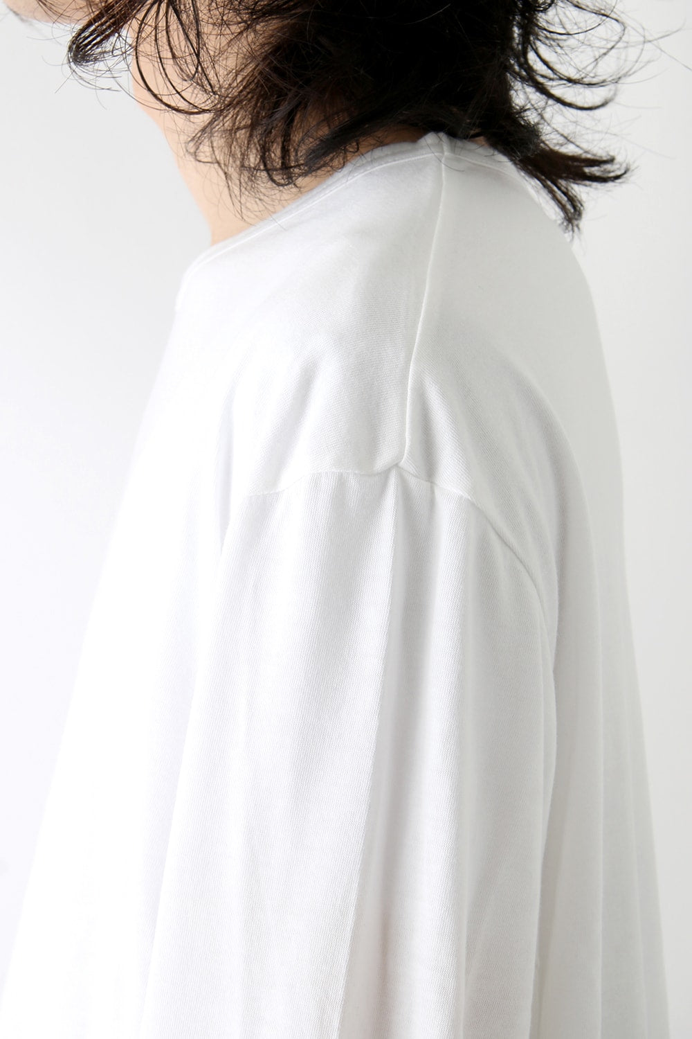 Shankar Cotton Jersey L/S T-shirt Off White