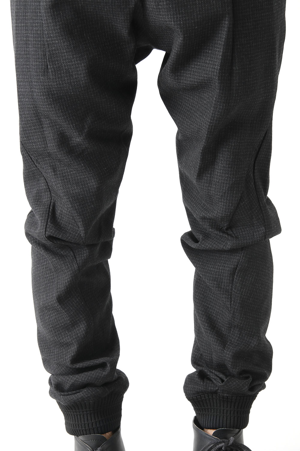 Easy Pants Wool Hight twist Hound's Tooth (FASCINATE Limited)