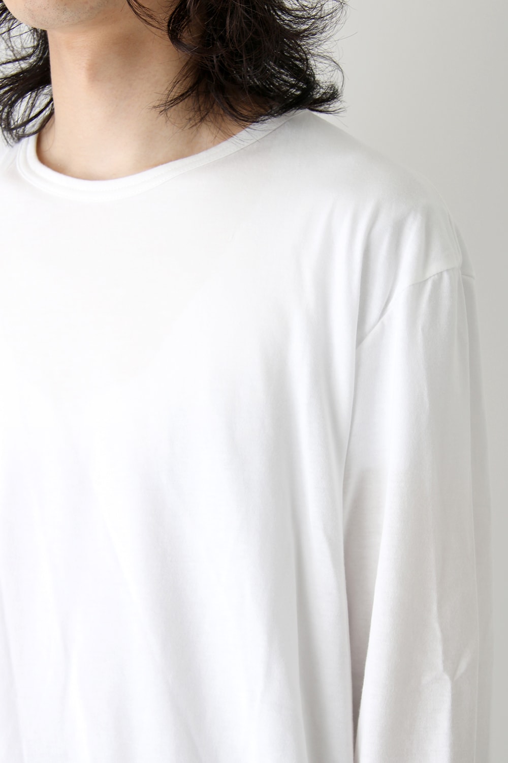 Shankar Cotton Jersey L/S T-shirt Off White