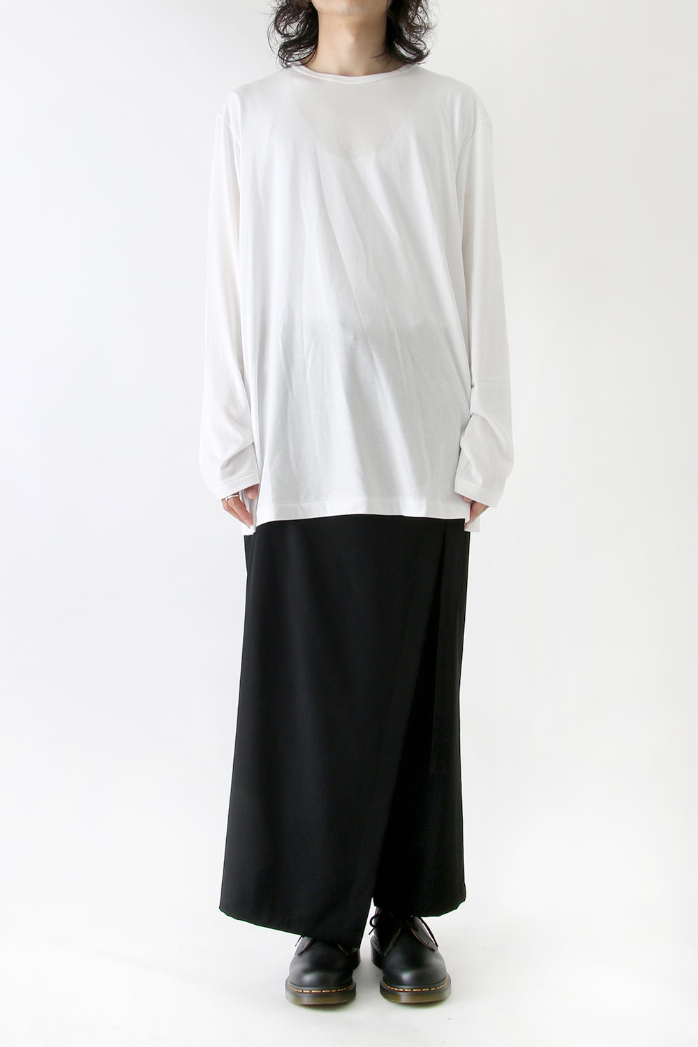 Shankar Cotton Jersey L/S T-shirt Off White