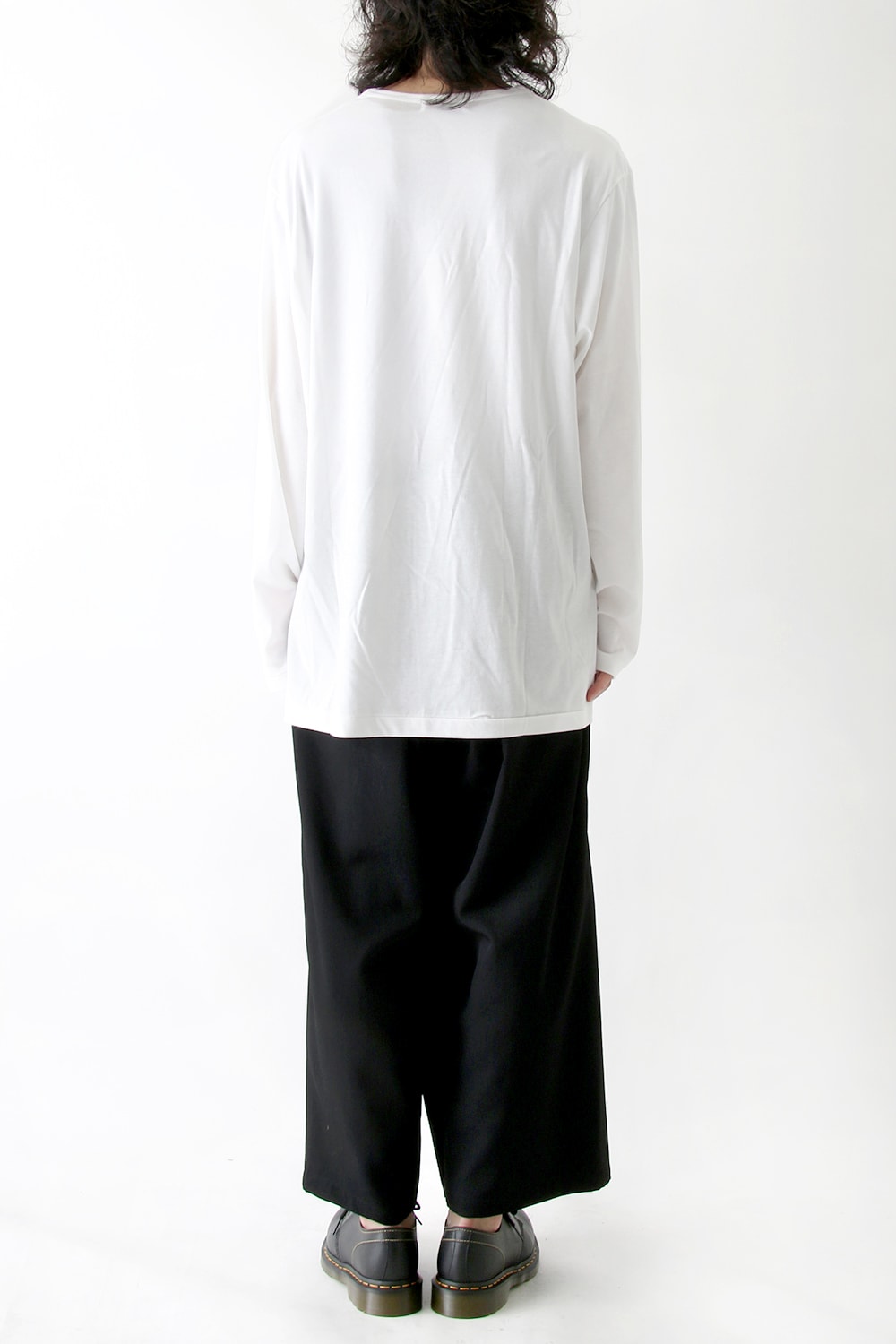 Shankar Cotton Jersey L/S T-shirt Off White