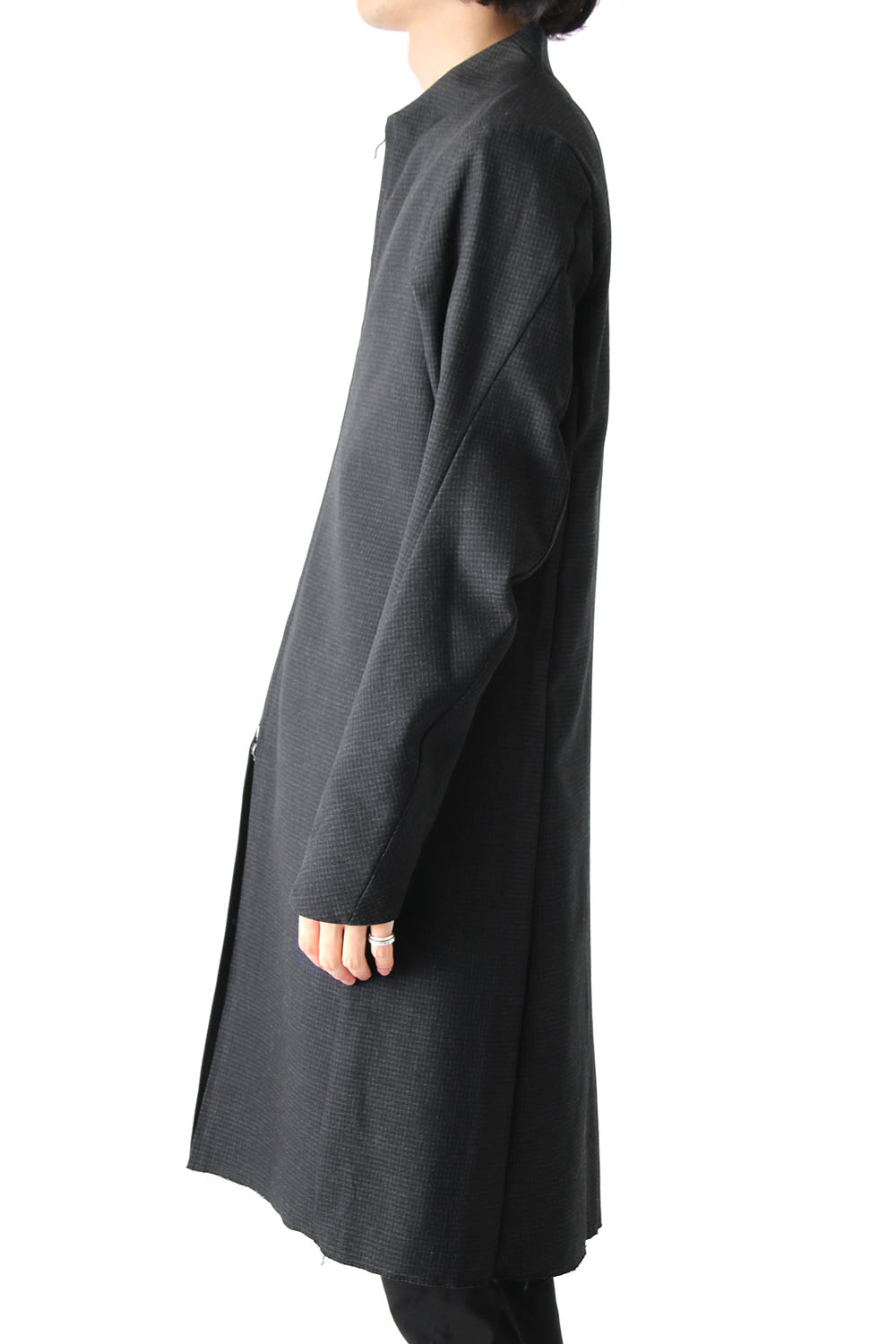 Fascinate Limited Coat Wool Hight twist Hound's Tooth