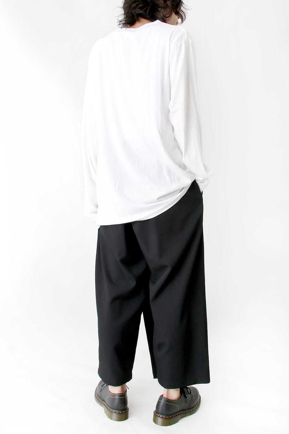 Wrinkle Gabardine Wrapped Pants