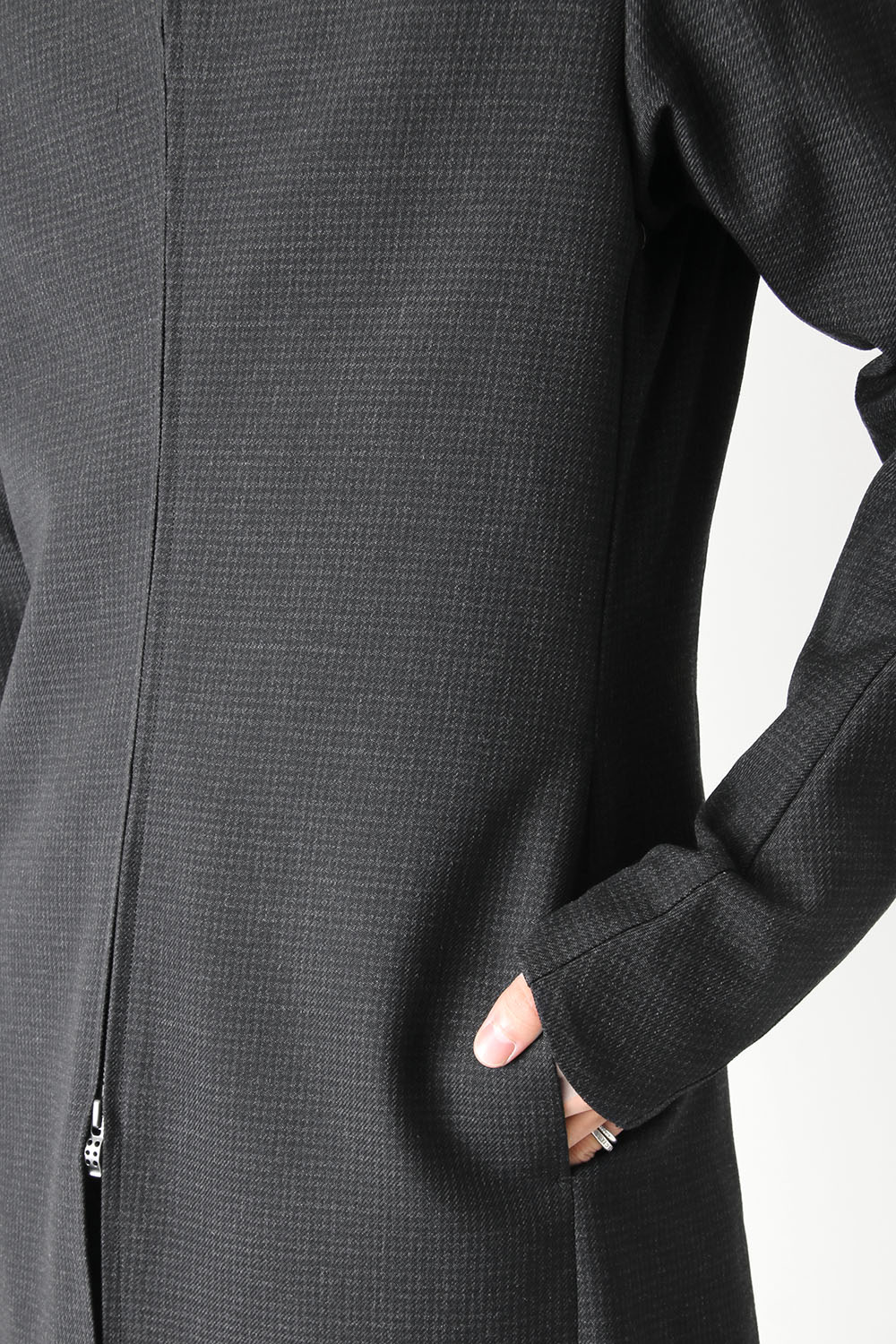 Fascinate Limited Coat Wool Hight twist Hound's Tooth