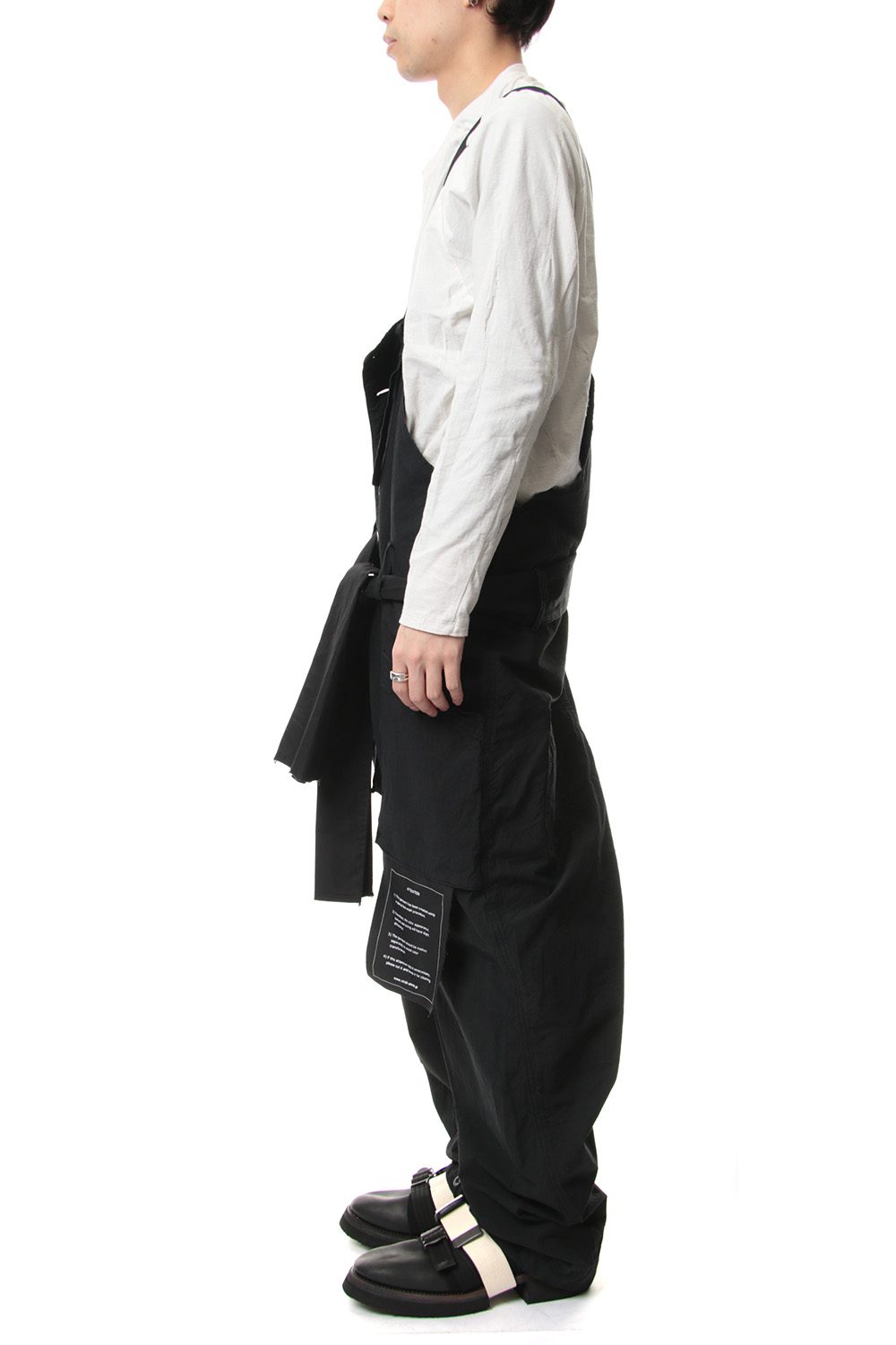 Product dyeing One shoulder overalls