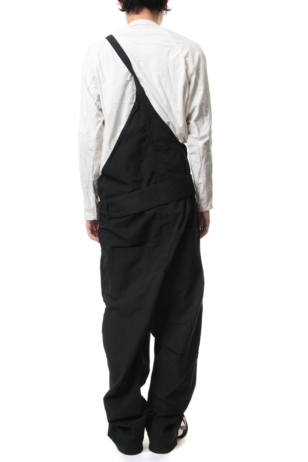 Product dyeing One shoulder overalls