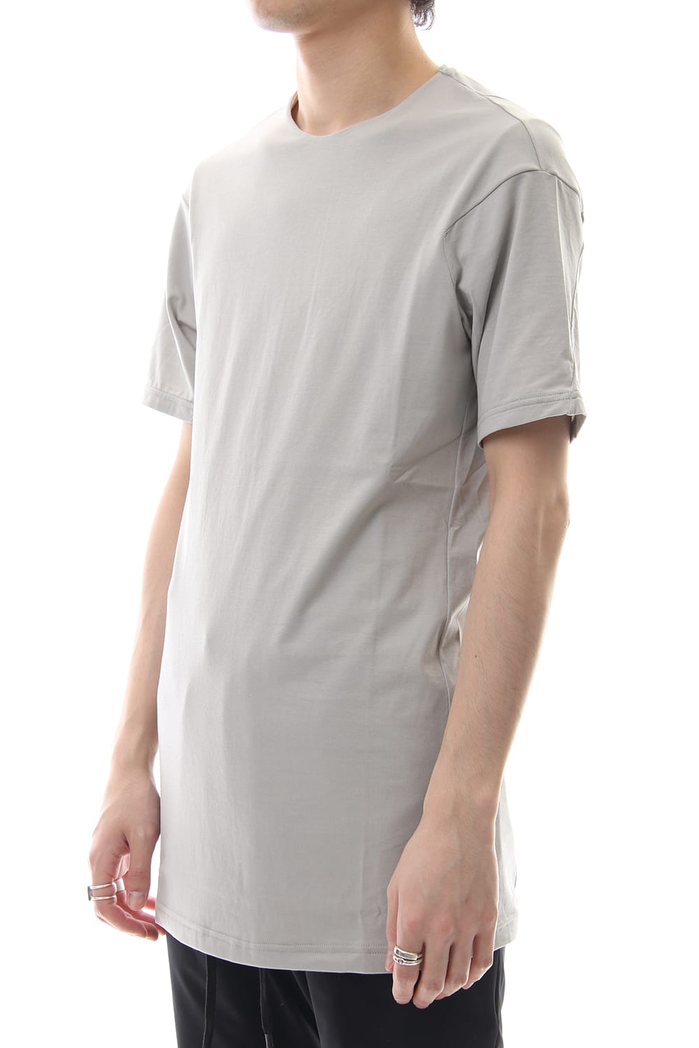 Short sleeve Cotton stretch jersey Regular fit - Plaster