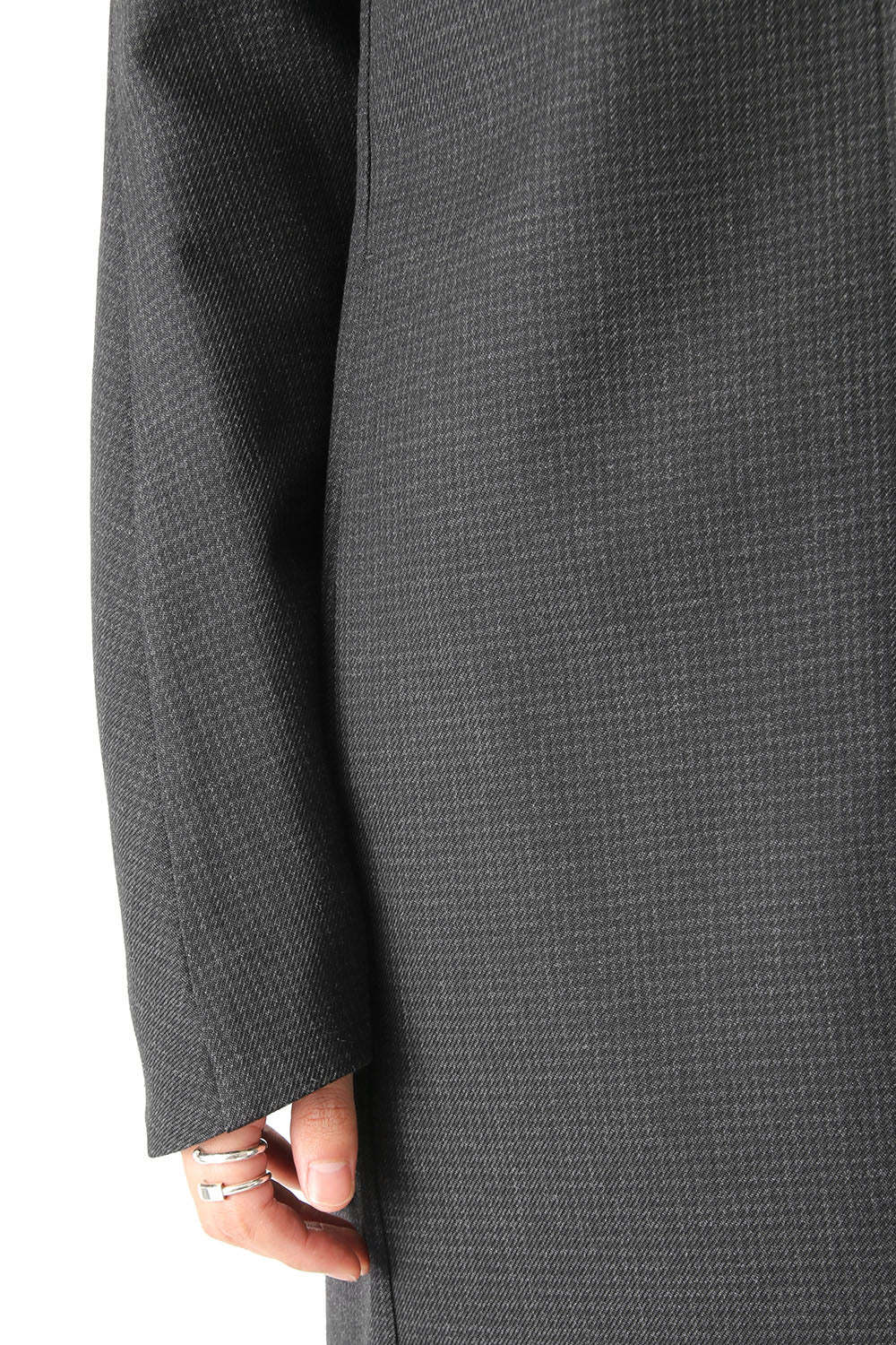 Fascinate Limited Coat Wool Hight twist Hound's Tooth