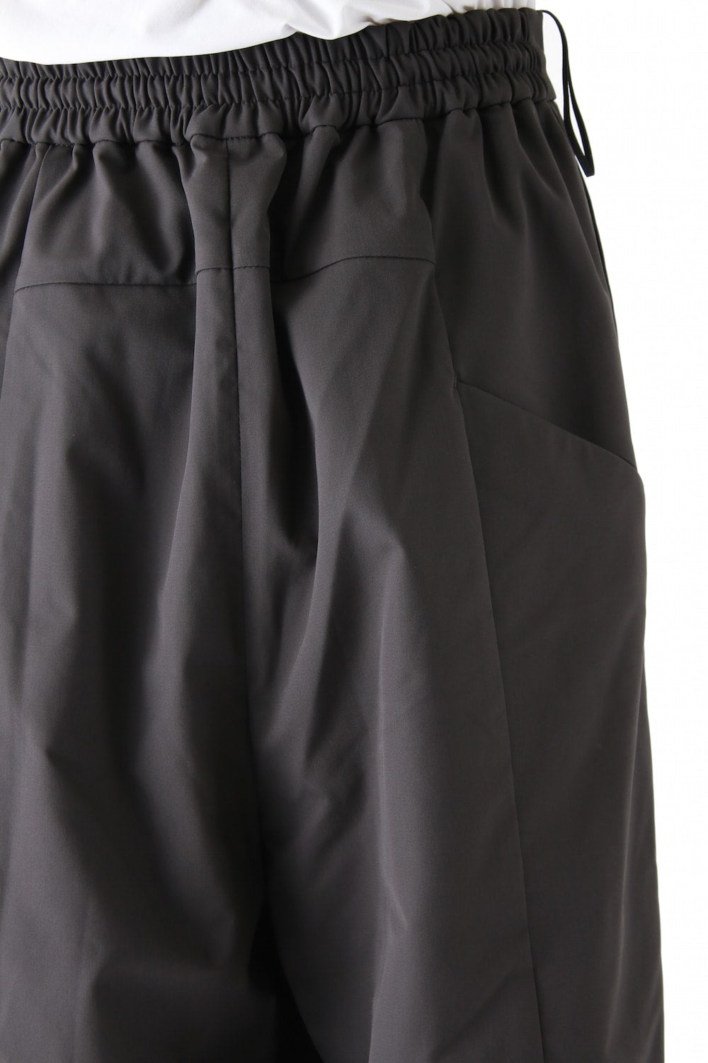 Layered Pants Silk Gabardine