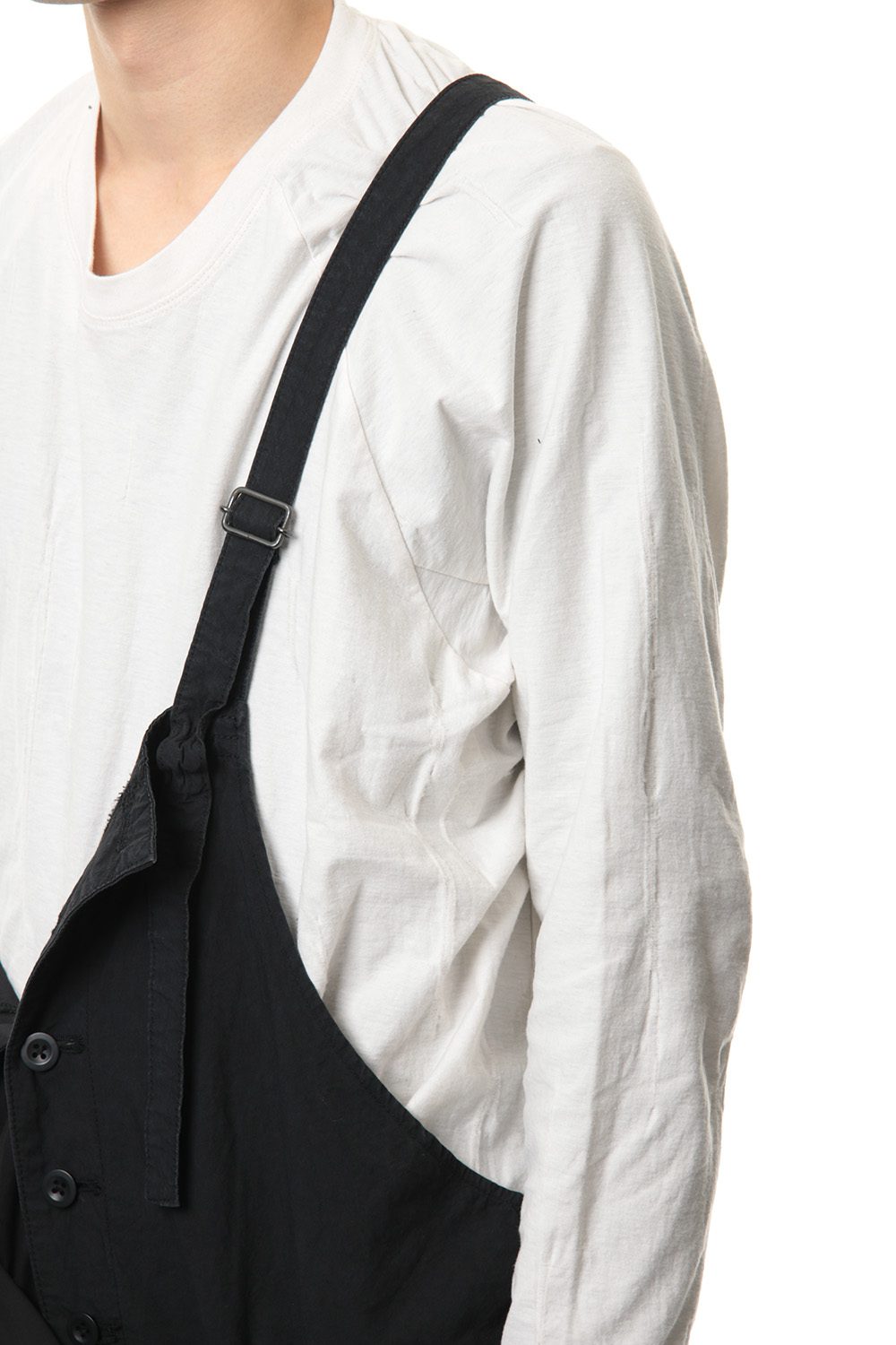 Product dyeing One shoulder overalls