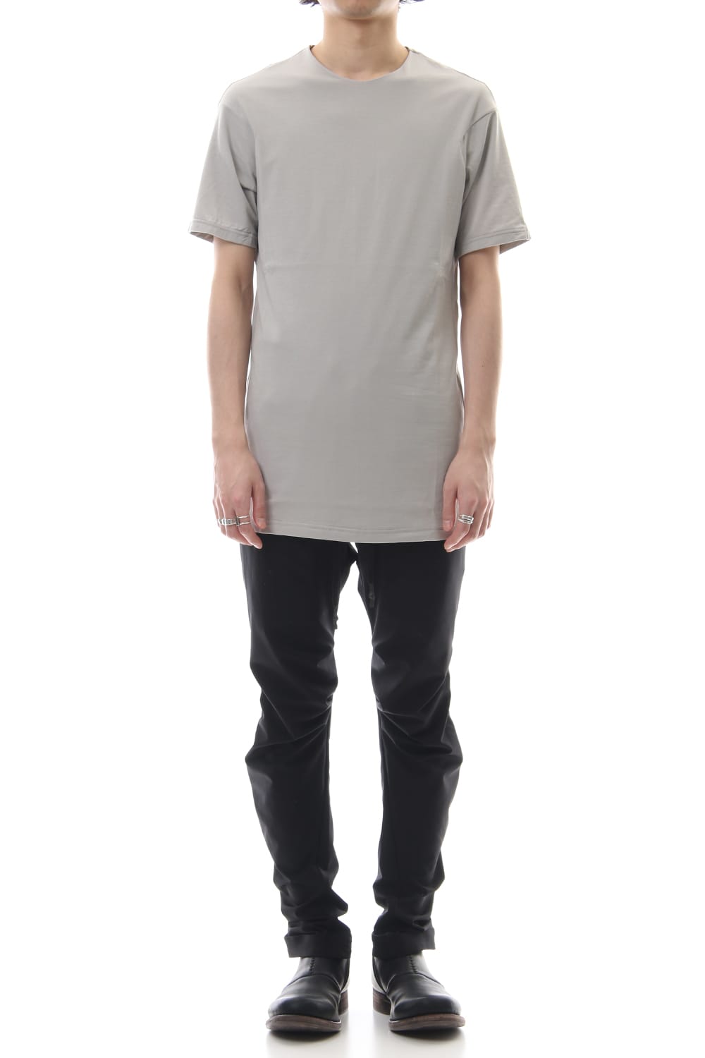 Short sleeve Cotton stretch jersey Regular fit - Plaster