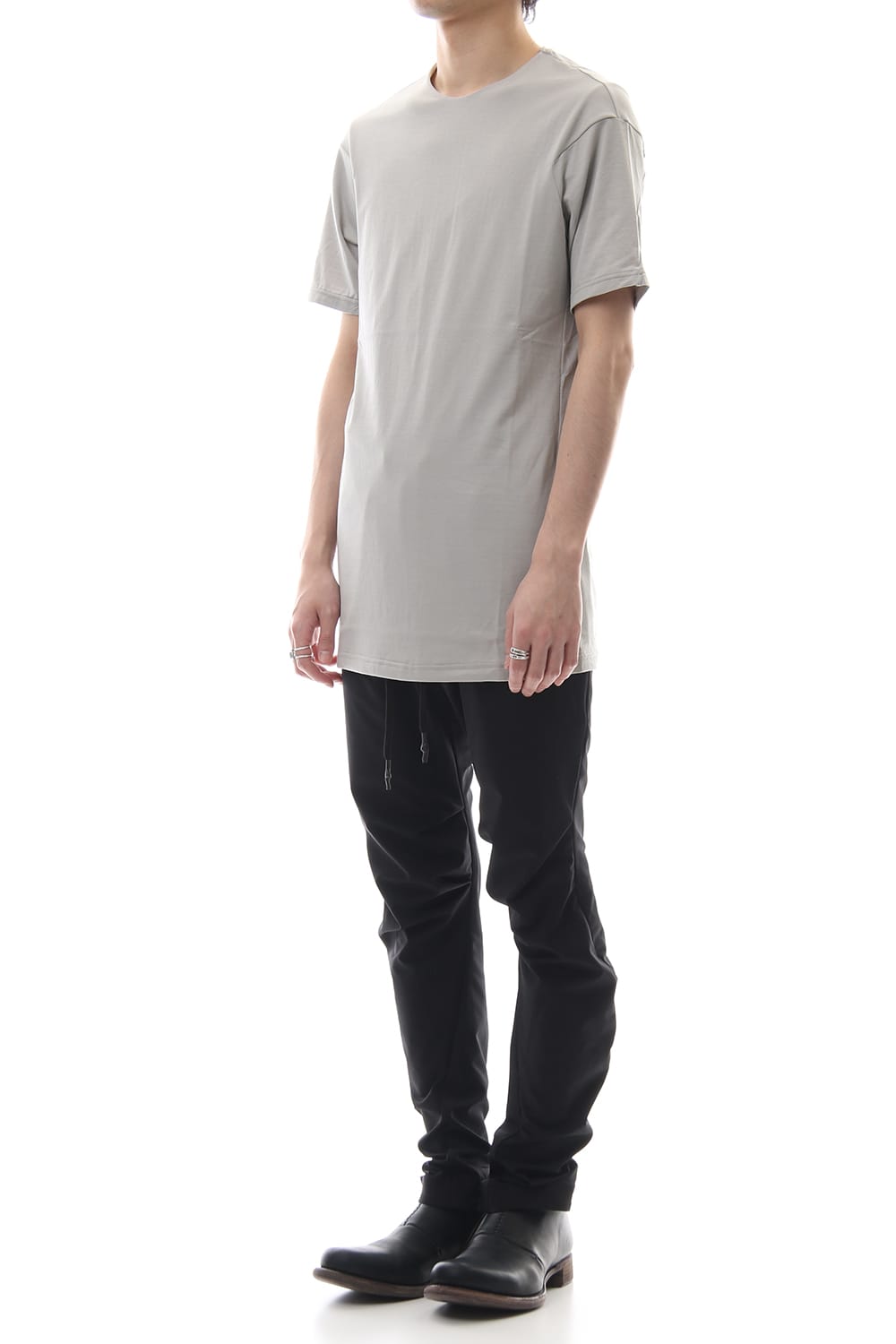 Short sleeve Cotton stretch jersey Regular fit - Plaster