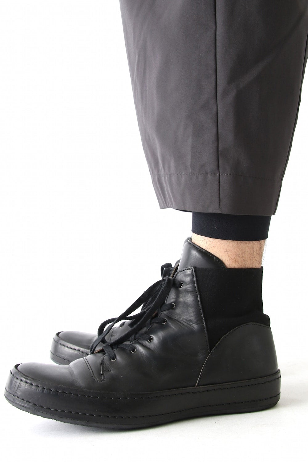 Layered Pants Silk Gabardine