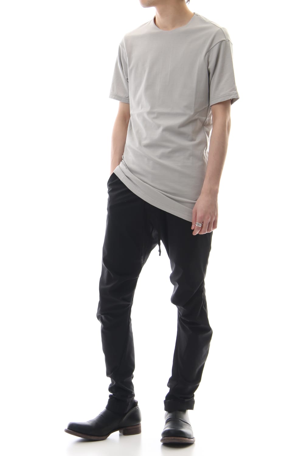 Short sleeve Cotton stretch jersey Regular fit - Plaster