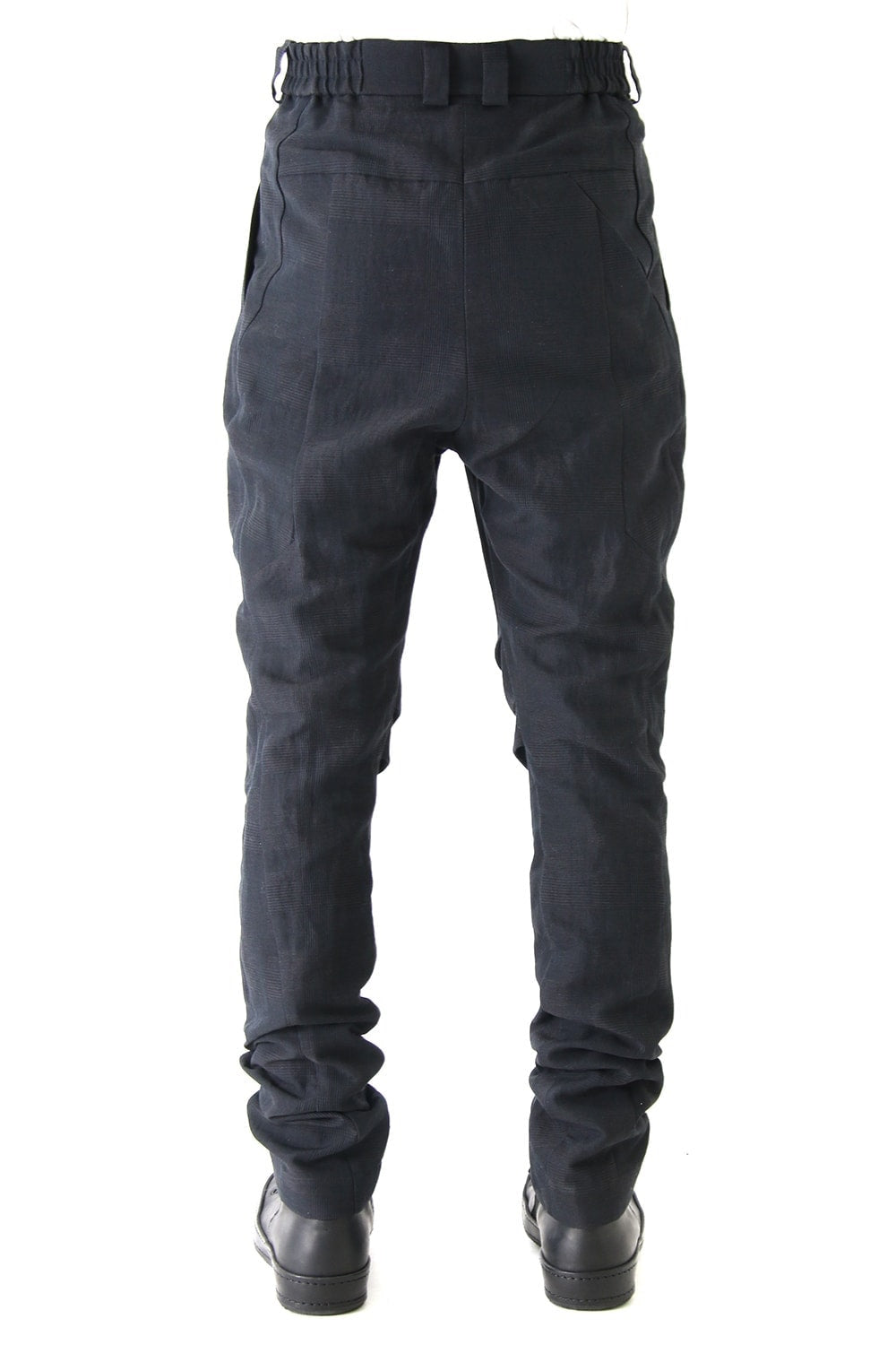 Jodhpurs Pants Cotton Linen Check