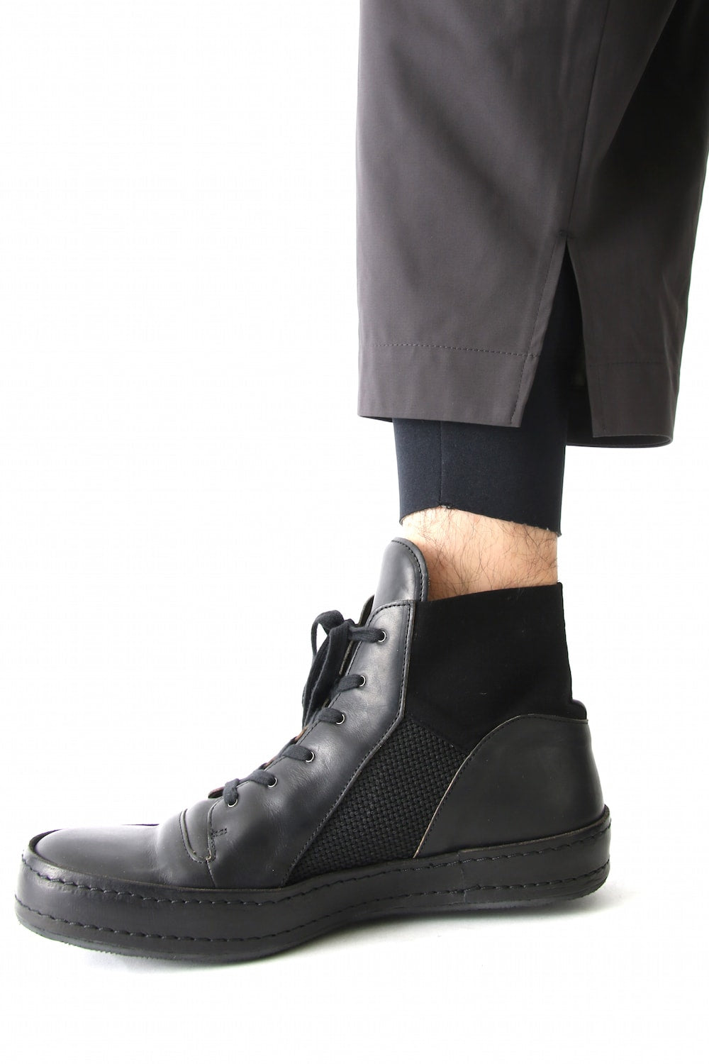 Layered Pants Silk Gabardine