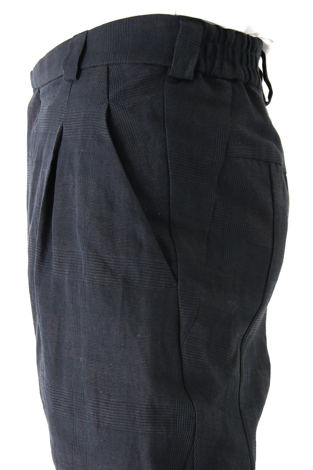 Jodhpurs Pants Cotton Linen Check