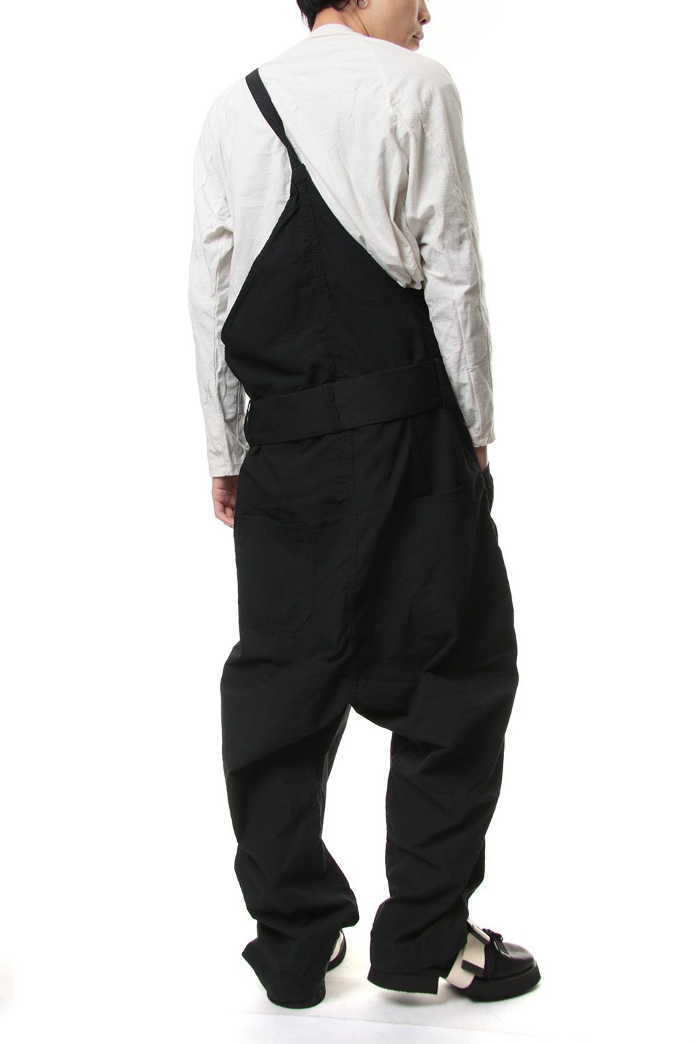 Product dyeing One shoulder overalls