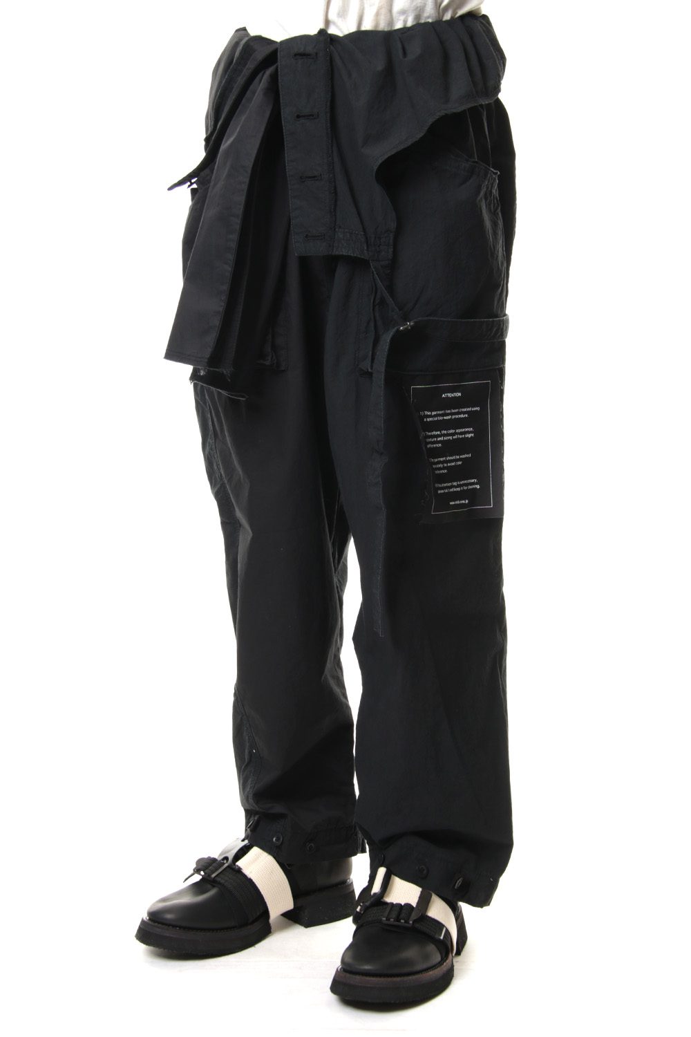 Product dyeing One shoulder overalls