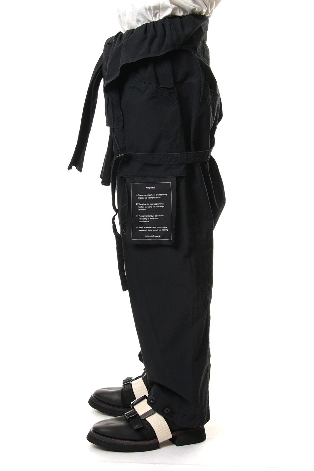 Product dyeing One shoulder overalls