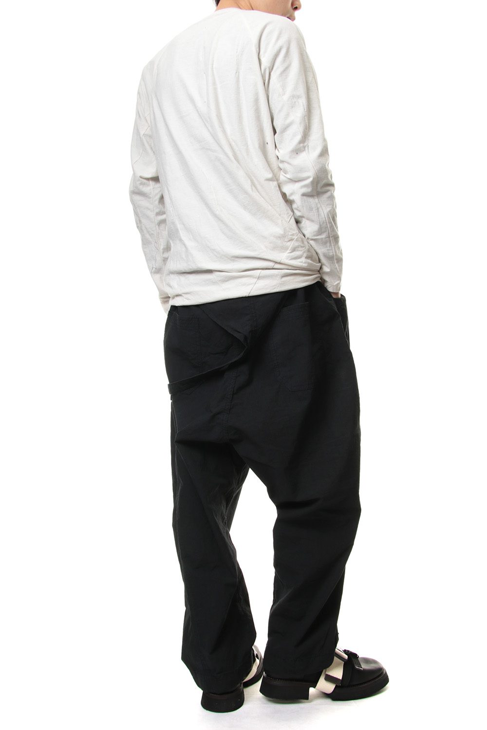 Product dyeing One shoulder overalls