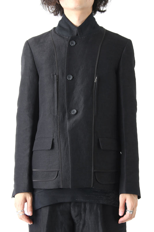Linen Nylon Gabadine Jacket