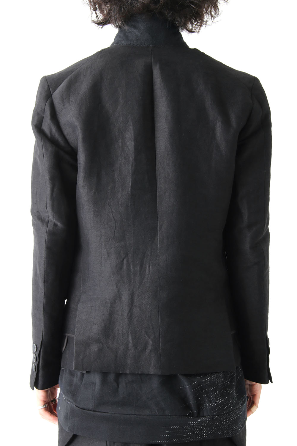 Linen Nylon Gabadine Jacket