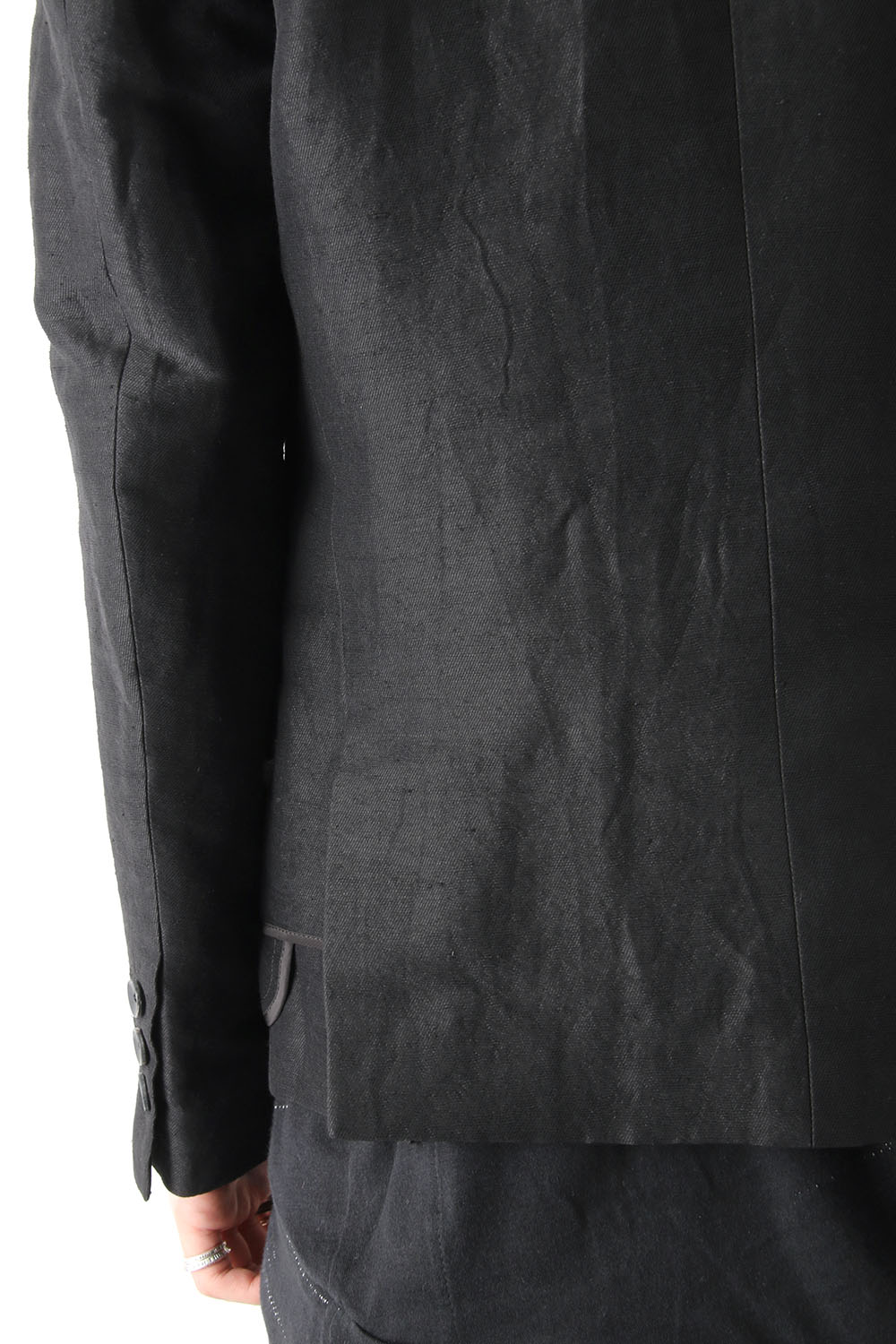 Linen Nylon Gabadine Jacket