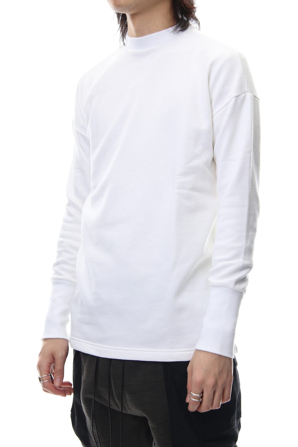 Trainer L/S WHITE R+056