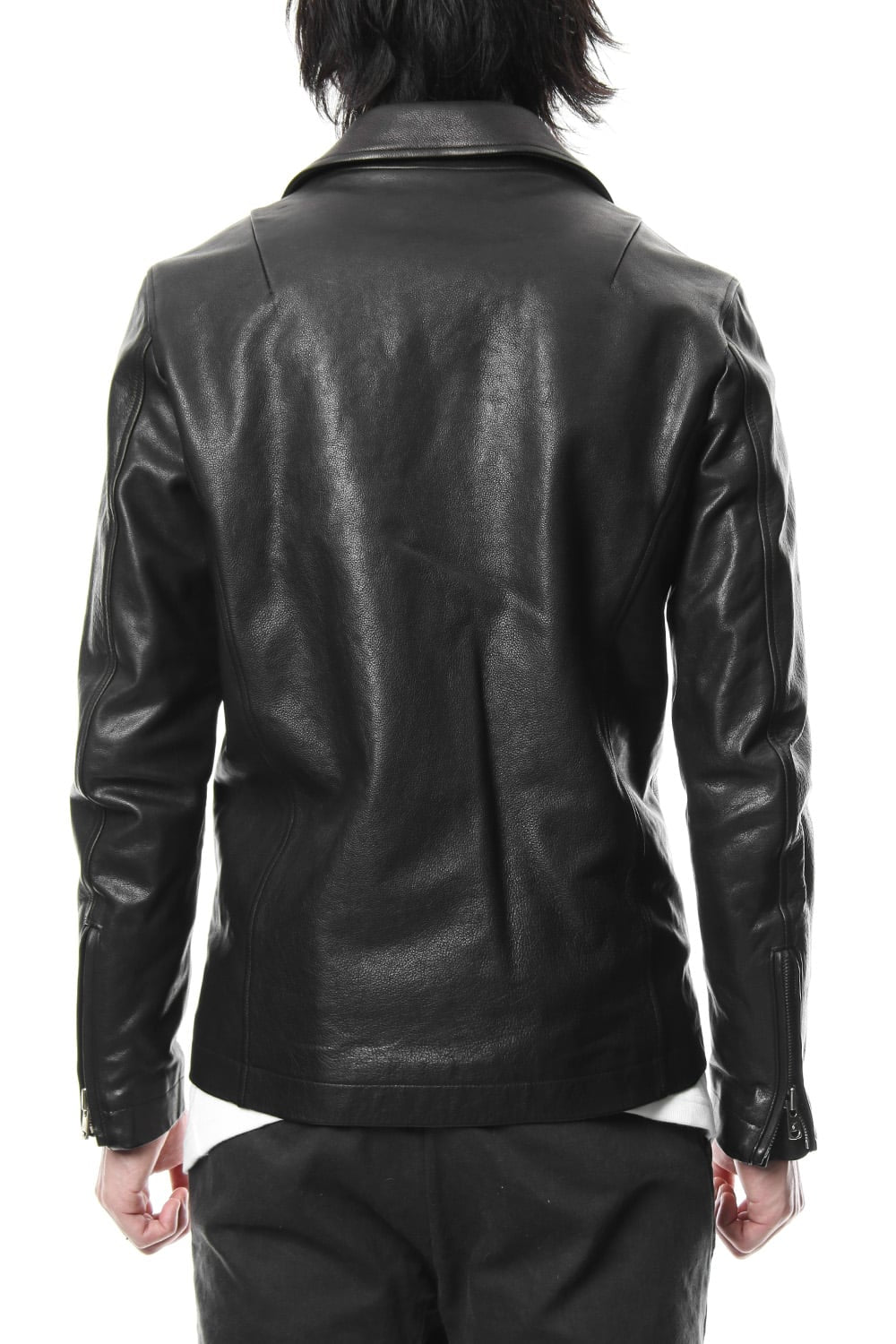 Cow Hide Leather Riders jacket RB-028 Black