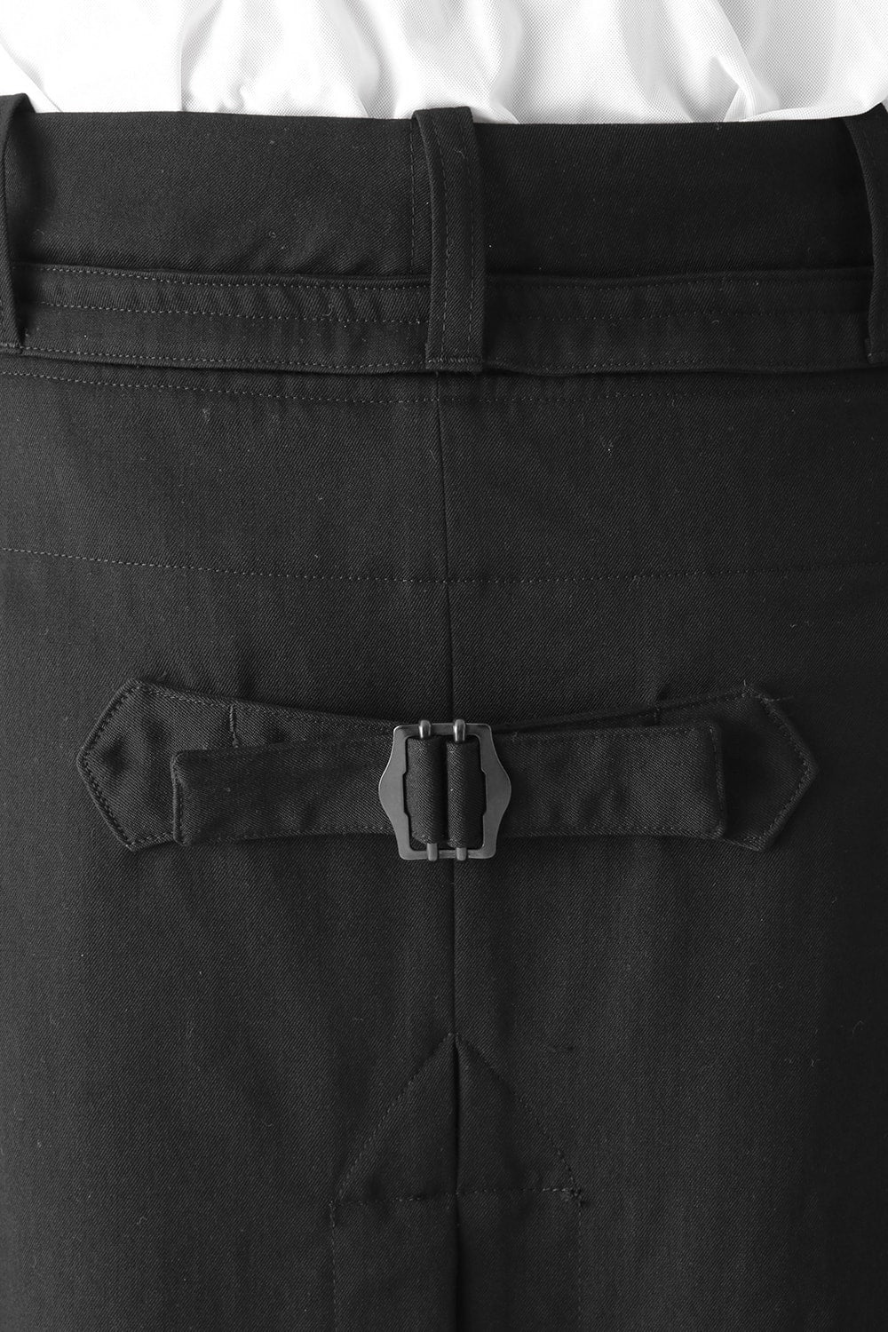 Wrinkle Garbardine Removable Skirt Pants