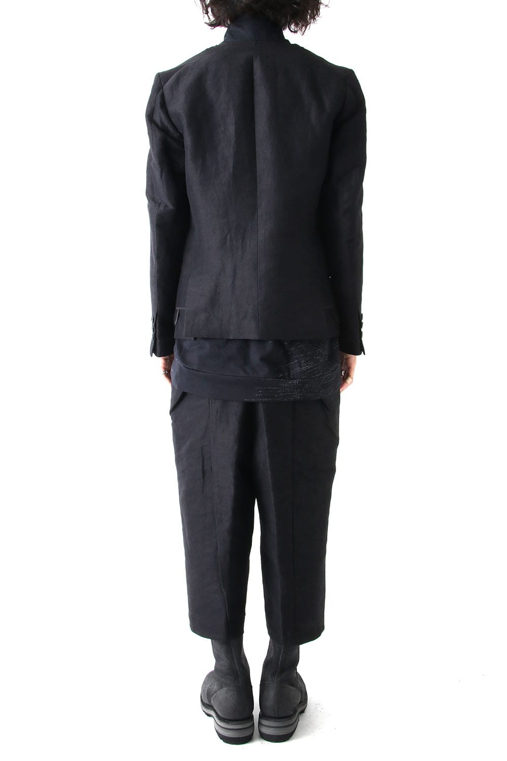 Linen Nylon Gabadine Jacket