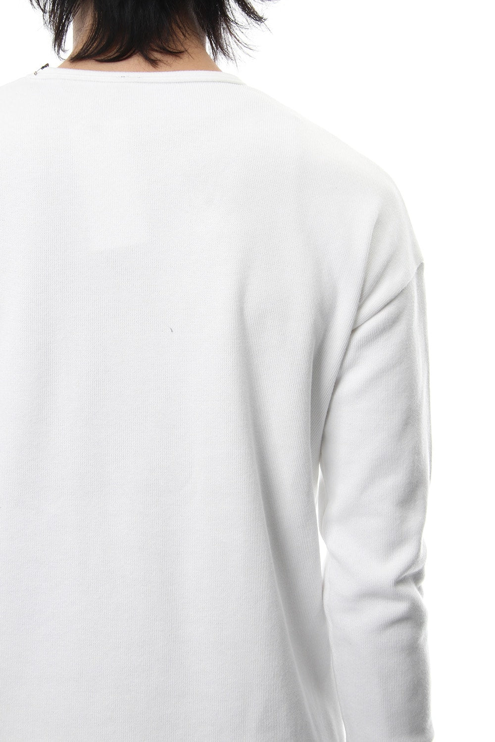 Double Face Layered L/S  RB-010 White